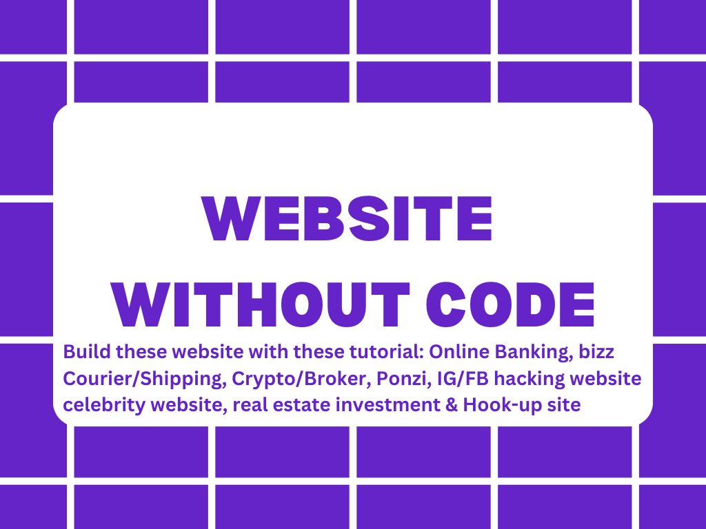 Website without Coding (Script Installation Course)